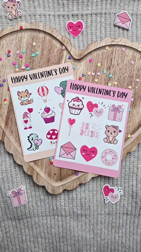Stick to the love! 🩷✨ Create adorable Valentine’s sticker sheets with your Cricut and make everything sweeter 💌🎨 @Perfect Little Chaos #cticutmea #ValentinesVibes #StickerLove #valentinewithcricutmea