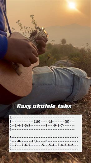 most easy ukulele tabs #ukulele #ukulelelesson #tabs #lesson