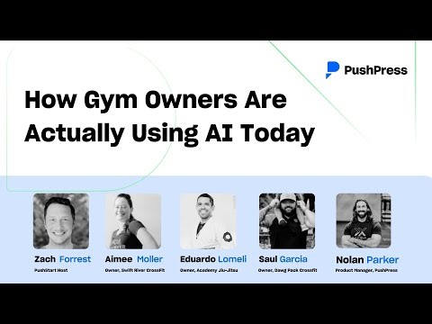 PushStart Webinar: How Gym Owners Are Actually Using AI Today