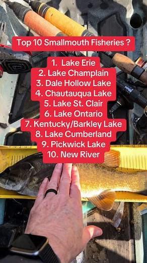 Top 10 Smallmouth Fishing Spots in the U.S.