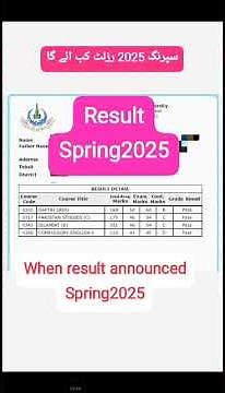 How to check result aiou l result in aiou matric,FA,BA,Bs,B.ED l aiou result spring/Autumn l the aio