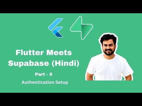 Supabase Authentication Setup