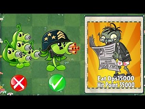 PvZ 2 Challenge - 100 Plant Level 1 Vs Newspaper Zombie 350000 HP - Who's Best Plant ？ | Pvz Animate