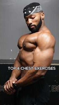 Do these 4 exercises for a BIG chest! #chestworkout #chest #chestday