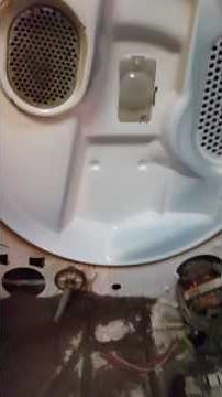 Kenmore Electric Dryer stops or makes sounds when spinning. Part 1