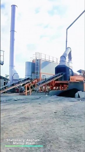 160tph Stationary Asphalt Mixing Plant: Key Advantages for Efficient Large-Scale Asphalt Production