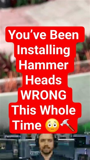 You’ve Been Installing Hammer Heads WRONG This Whole Time 😳🔨