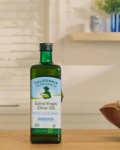 A kitchen essential. California Olive Ranch’s award winning 100% California Extra Virgin Olive Oil is well-rounded and versatile for all your cooking needs, including marinades, sautéing, roasting, and even baking. | California Olive Ranch | Facebook