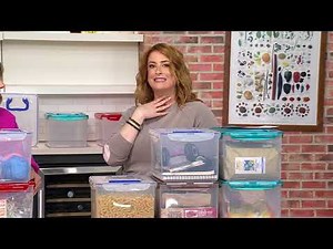 LocknLock XL Multi-Function Storage Container with Handles on QVC