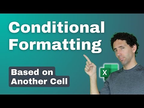 Conditional Formatting Based on Another Cell in Excel
