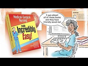 Nurses and Nursing Students Succeed with Nursing Made Incredibly Easy Books and Journal