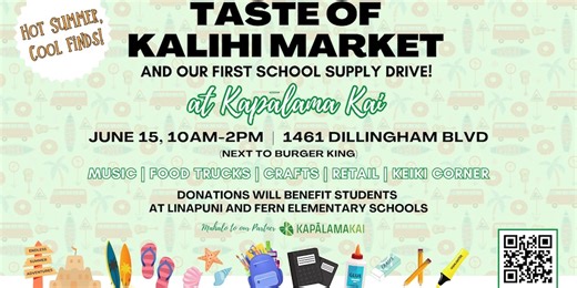 Taste of Kalihi Market returns with familiar favorites — and a new purpose