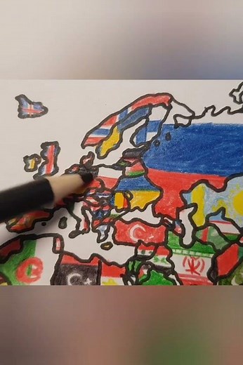 시대별 세계지도 그리기 1파트 - Drawing a map of the world by era PT .1 #worldmap