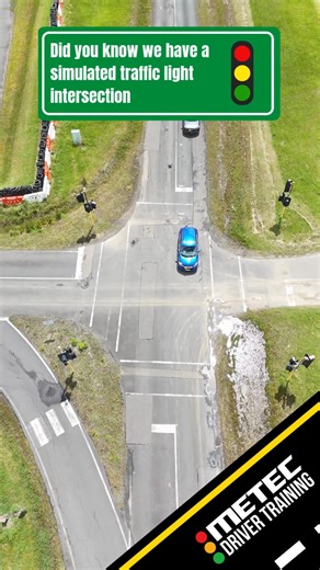 METEC Driver Training | 🚦 Real-World Driving, Real-World Training 🚗💡 Did you know our driver training track features a fully simulated traffic light intersection?... | Instagram