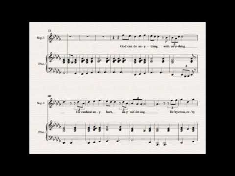 God Can Do Anything I Soprano 1 Part I Lyrics & Notes
