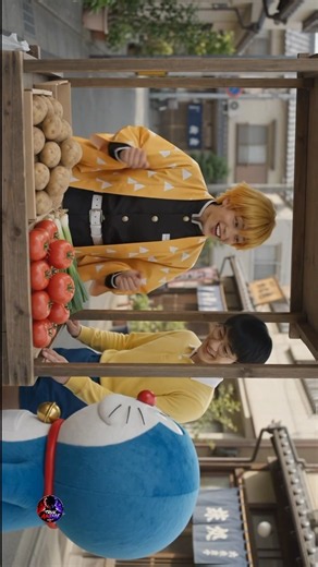 Zenitsu selling potatoes and Tomatoes 🍅
