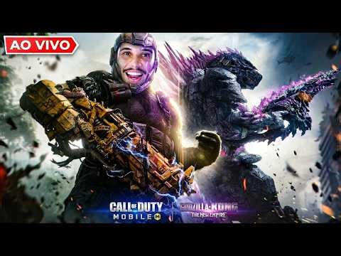 🔴ME MANDARAM o GODZILLA e o KING KONG ANTECIPANDAMENTE no COD MOBILE! BORA CONFERIR (AO VIVO)