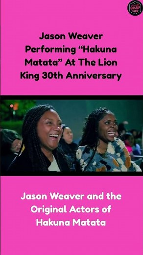 Hakuna Matata! Jason Weaver, Nathan Lane (Timon) and Ernie Sabella (Pumbaa)