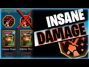 Exactly how CRUCIAL is Warmaster? | RAID Shadow Legends