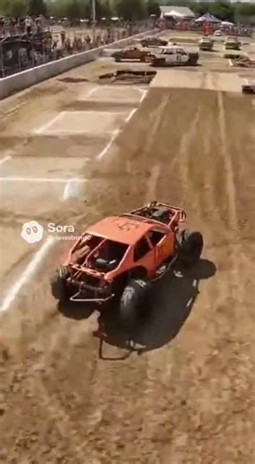 Obstacle Course Demolition Derby ￼#sora #sports
