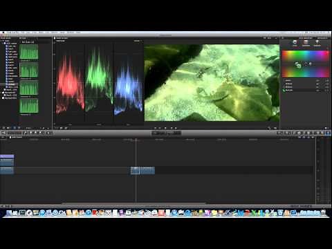 Final Cut Pro X Underwater Color Correction Tutorial