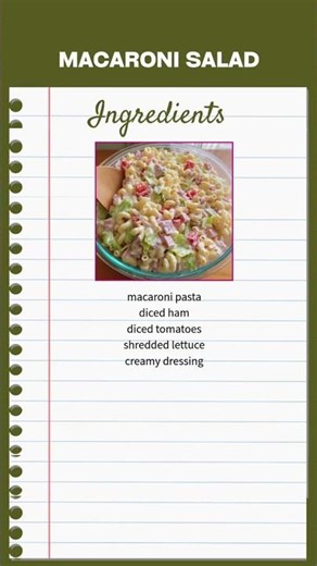 Macaroni Salad