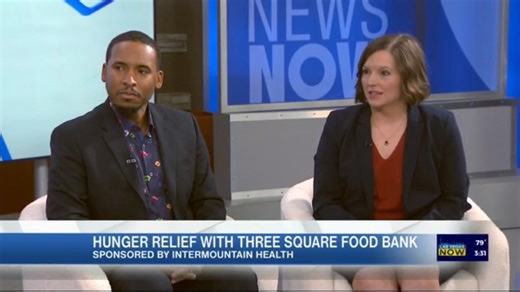 Hunger Relief with Three Square Food Bank with Intermountain Health