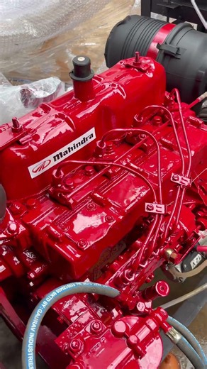 🔴 30 KVA Red Colour DG 360° Full Review | AVR Technology Alternator | Powerful Diesel Generator