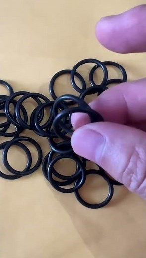 NBR Nitrile O-Ring Size Chart | How To Measure & Select Oil Resistant O Rings #rubberseal