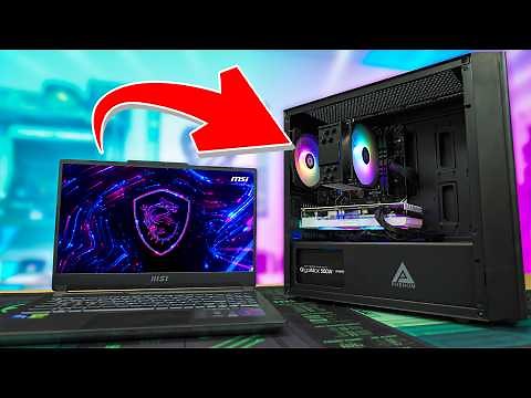 Building a Gaming PC With Laptop Hardware?!