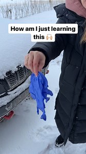 Smart winter hack to keep dry ❄️ #winterwonderland #christmas2024 #newyears #tipsandtricks #lifehacks | Randy & Mandy