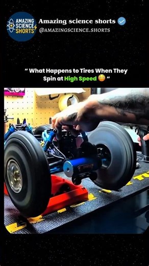 "Tire Spinning at Extreme Speed! 🚗⚡ Watch What Happens Next!”😱