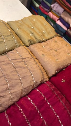 The Fabric Hive | Embroidered nova silk . Flowy and non transparent fabric. | Instagram