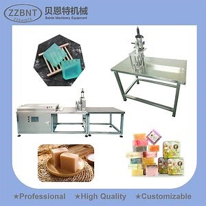 [Hot Item] Zzbnt Automatic Soap Manufacturing Plant Pneumatic Cutting Machine Laundry Bar Soap Equipment Small Production Line Mini Soap Making Machine Price