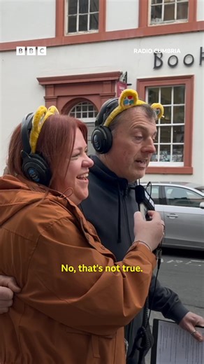 Steph & Mike get some practice ahead of the three-legged Thousand Mile Challenge🤣 | BBC Cumbria