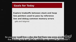 【斯坦福大学】CS107 计算机结构与系统 | Computer Organization & Systems | 字幕