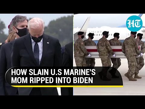 'Joe Biden feckless, dementia-ridden': Martyred US soldier's mother slams President on Kabul attack