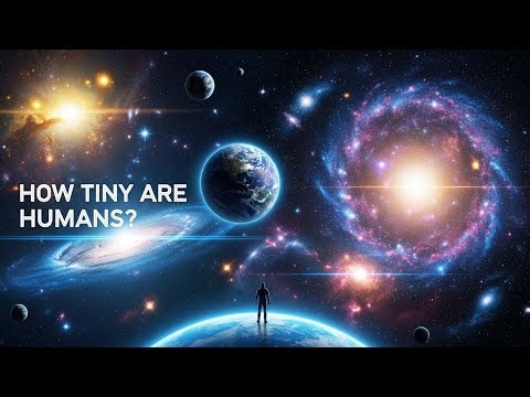 “How Tiny Are Humans in the Vast Universe? Mind-Blowing Cosmic Scale Explained!”
