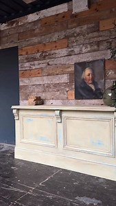 A counter with a difference - it looks like a solid shop counter with super handy storage but then folds completely flat for storage... Perfect for pop-ups, markets or any space that needs to work hard. #vintagebuilds #madebyjamie #popupshopideas #ahundredstories #flatpackdesign | A Hundred Stories