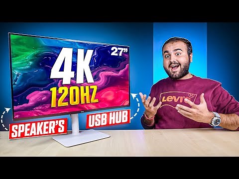 Best 4K 120Hz Monitor EVER! 🤩 - Dell S2725QC Monitor !!