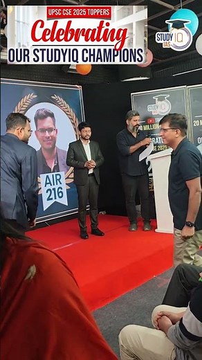 StudyIQ Celebrating UPSC Toppers Success #shorts #upsc #ias