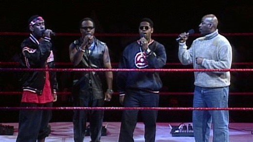 Boyz II Men sings "America the Beautiful": WrestleMania XV