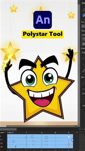 Star Factory 😂 PolyStar Tool #shorts