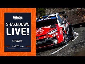 🔴 Shakedown LIVE | WRC Croatia Rally 2026 🇭🇷