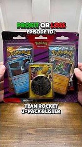 Opening a Team Rocket 2-Pack Blister! - Profit or Loss Episode 117