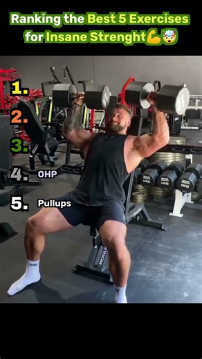 Ranking the best 5 Compound Movements for INSANE STRENGHT!