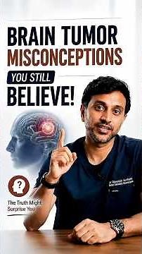 The Brain Tumor Facts Nobody Talks About #neurosurgeon #health