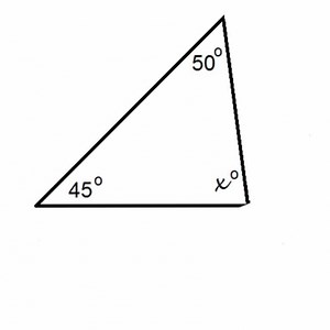 Interior Angles of a Triangle 1