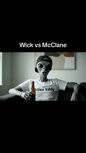 The answer is obvious to me #alienvlog #alien #ufo #johnwick #diehard