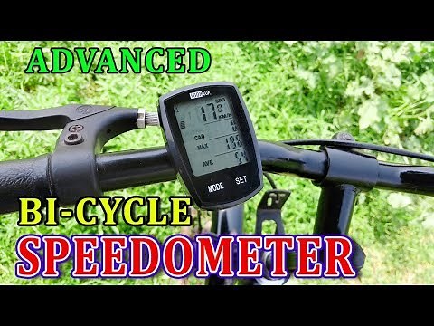 ADVANCE BICYCLE SPEEDOMETER | HOW TO INSTALL